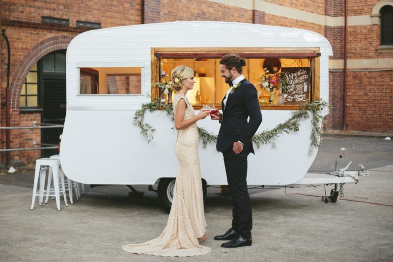 gathering events, caravan bar, gold coast tipis, gold coast wedding, mobile bar
